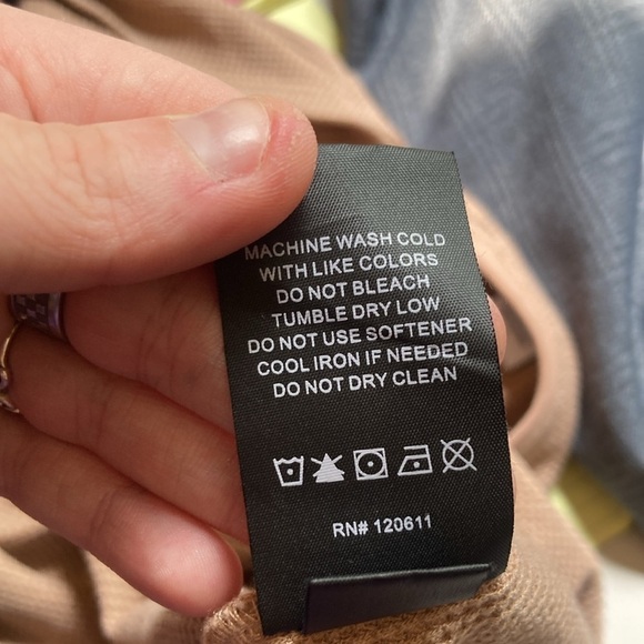 Men’s Stoic size large tan waffle knit long sleeved top great condition - Picture 5 of 5